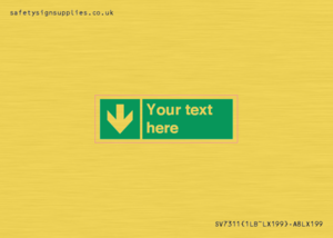 Custom Safe Condition Down arrow